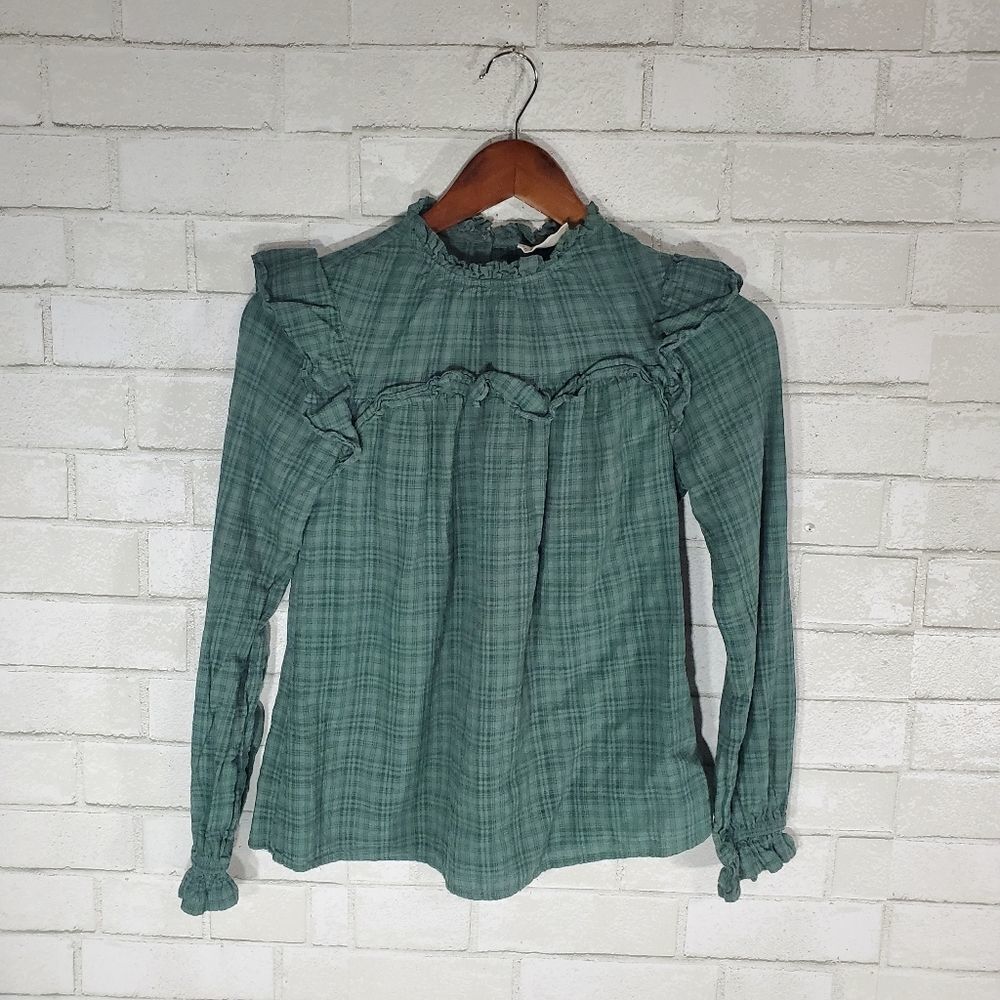 Universal Thread green long sleeve blouse‎